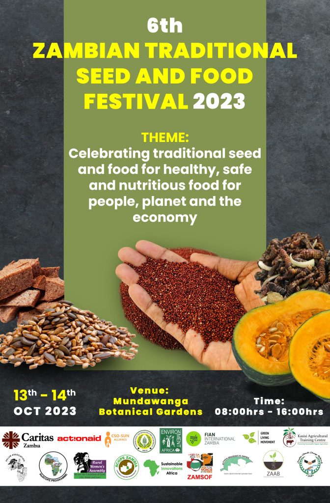 PELUM Prepares for the 6th Zambian Traditional Seed & Food Festival